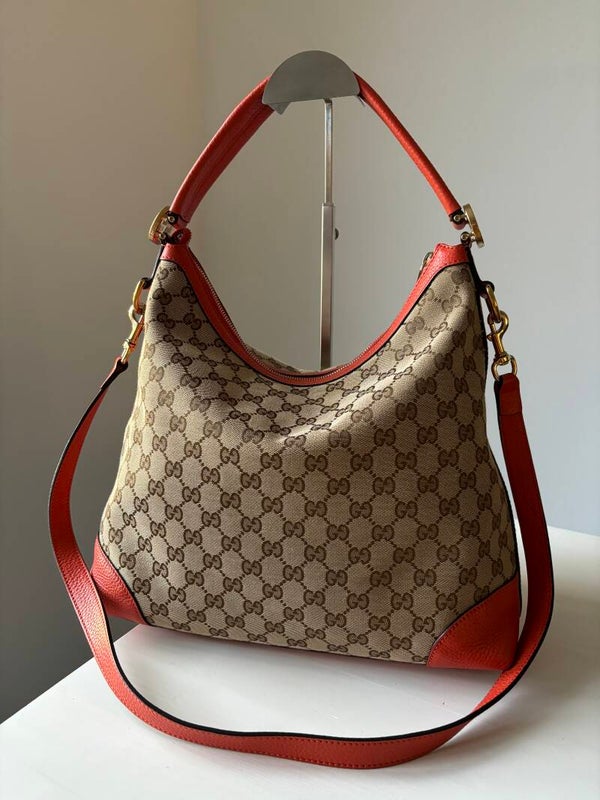 Gucci monogram hobo