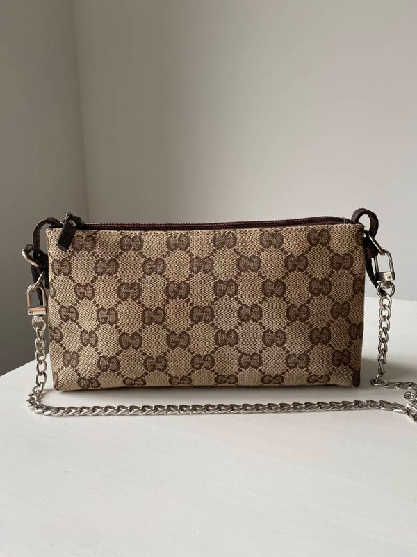 Gucci monogram pochette