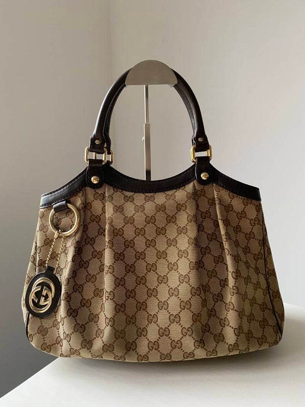 Gucci monogram shoulderbag