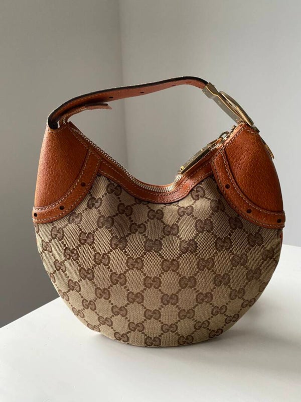 Gucci monogram hobo