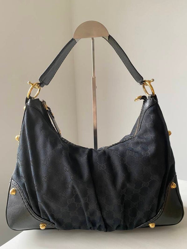 Gucci monogram hobo