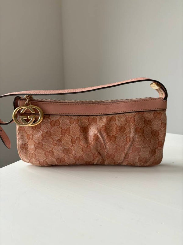 Gucci monogram pochette