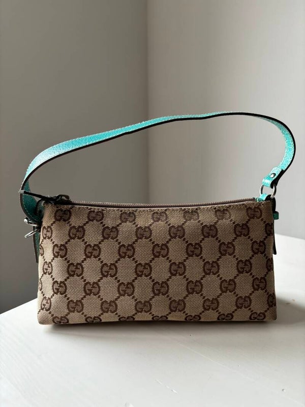 Gucci monogram pochette