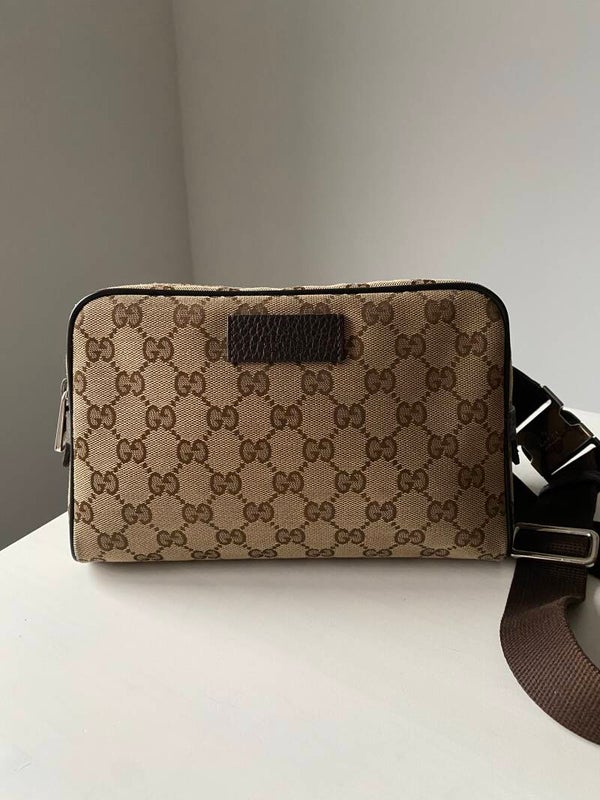 Gucci monogram belt bag