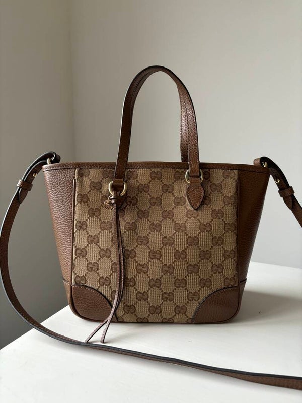 Gucci monogram bree tote