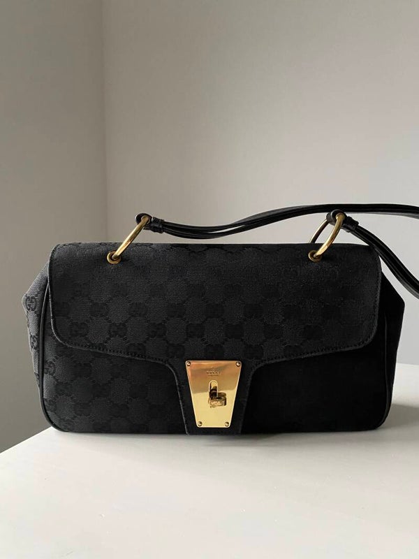 Gucci monogram shoulderbag