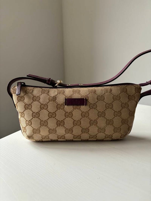 Gucci monogram pochette