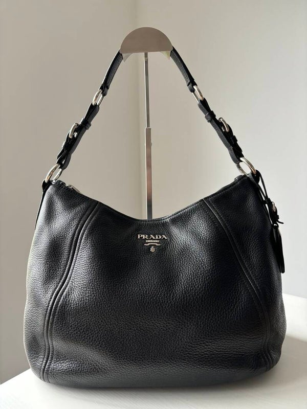 Prada leather shoulderbag