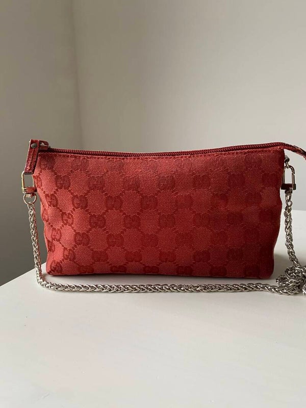 Gucci monogram pochette