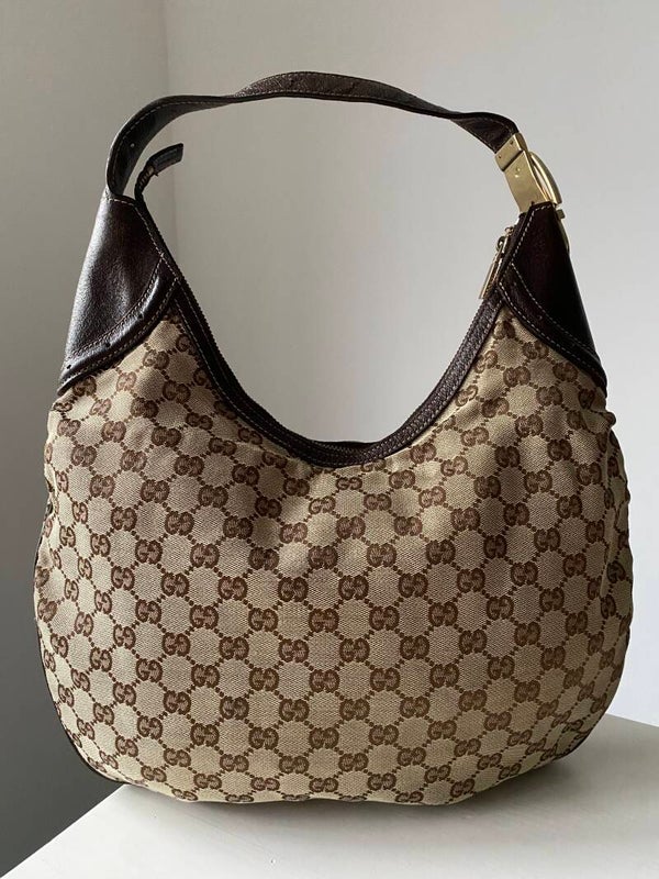 Gucci monogram hobo