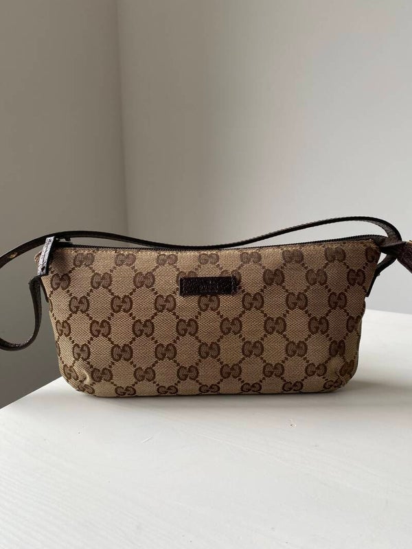 Gucci monogram pochette