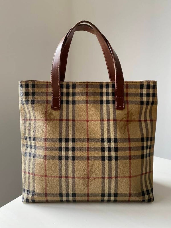 Burberry nova check tote