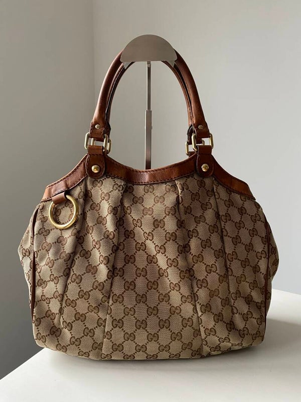 Gucci monogram shoulderbag