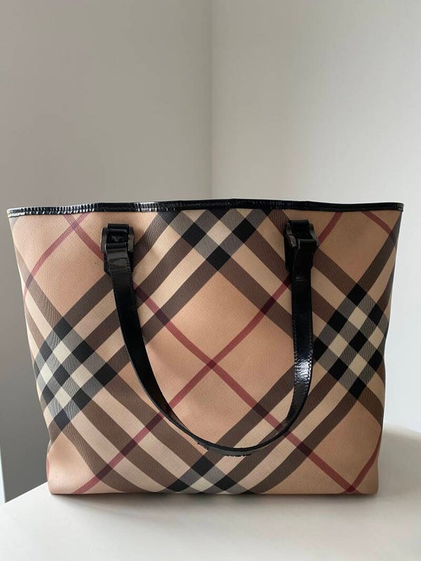 Burberry nova check tote