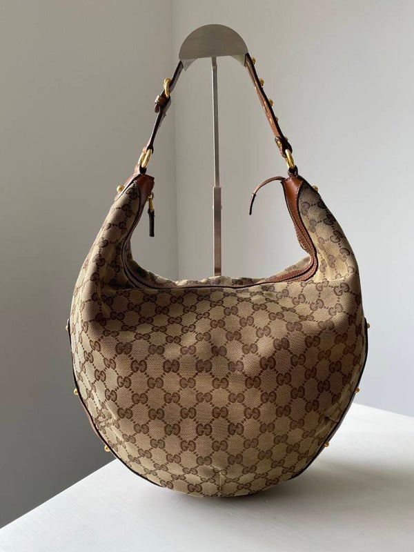 Gucci monogram hobo