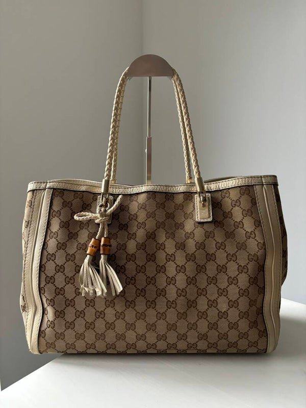 Gucci monogram tote