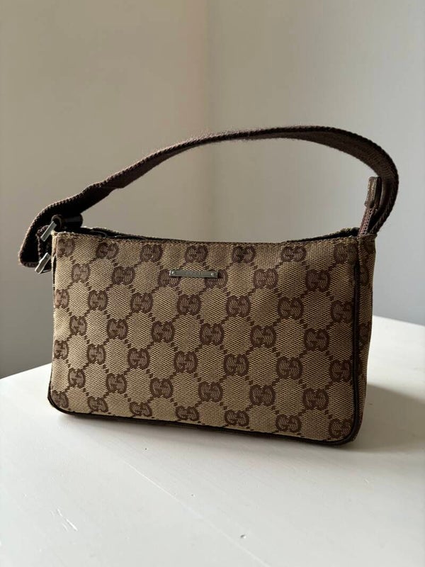 Gucci monogram pochette