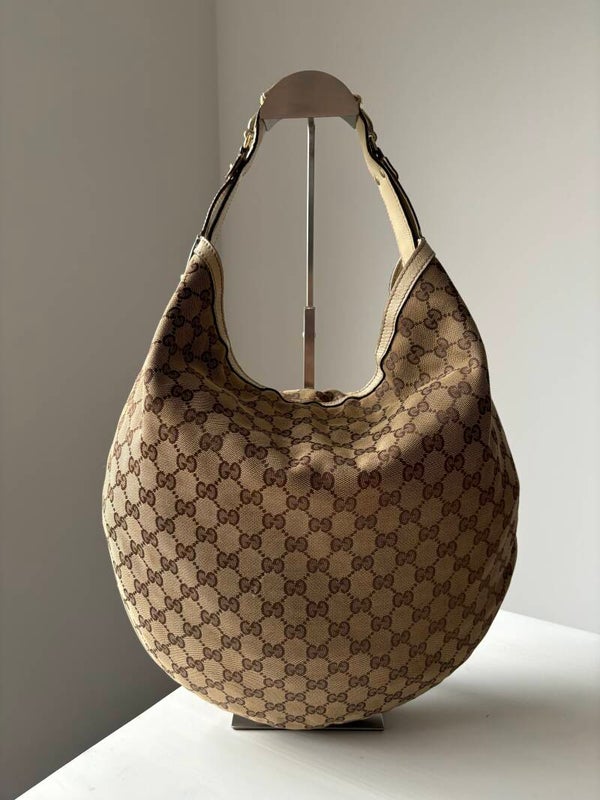 Gucci monogram hobo