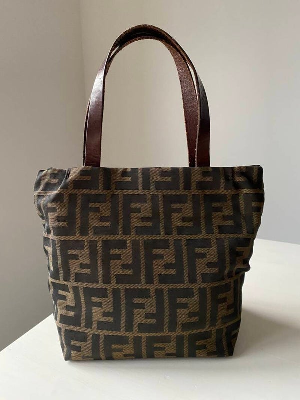 Fendi zucca mini tote