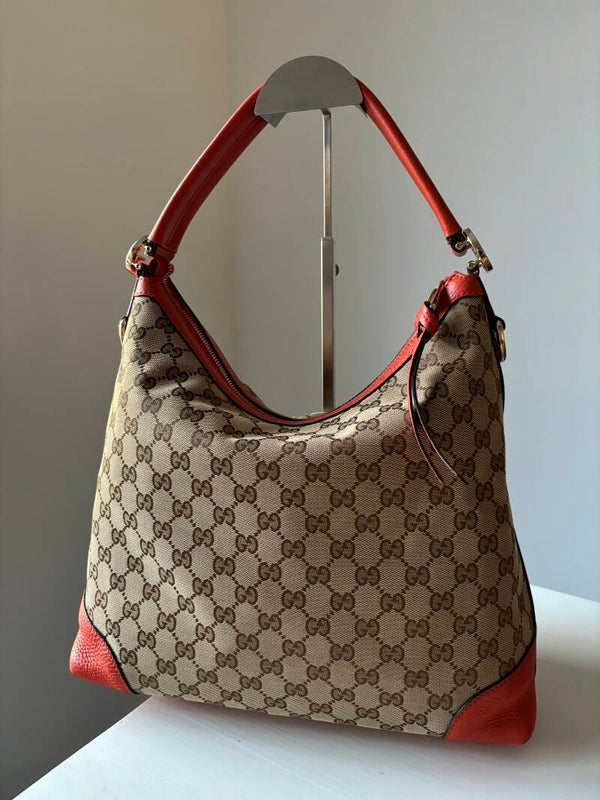 Gucci monogram hobo