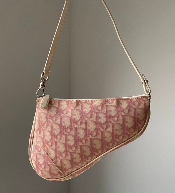 Dior monogram saddle bag