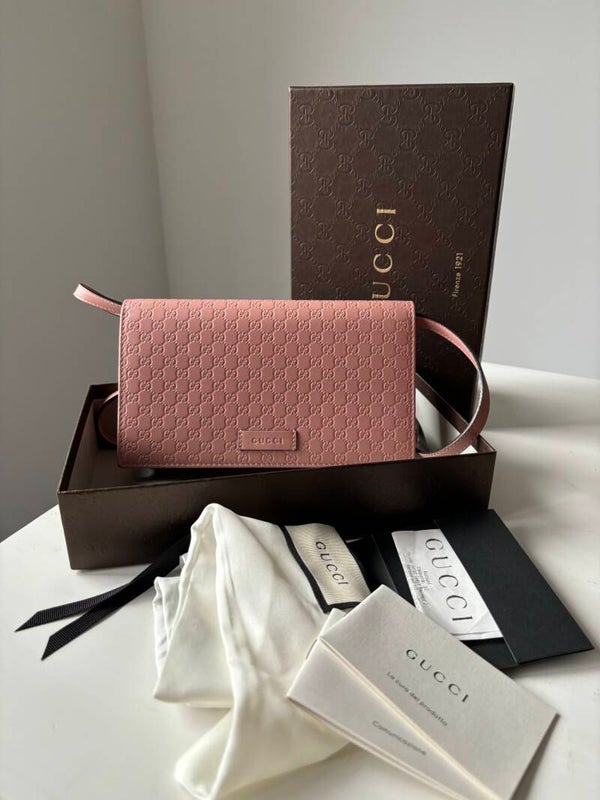 Gucci microguccissima crossbody