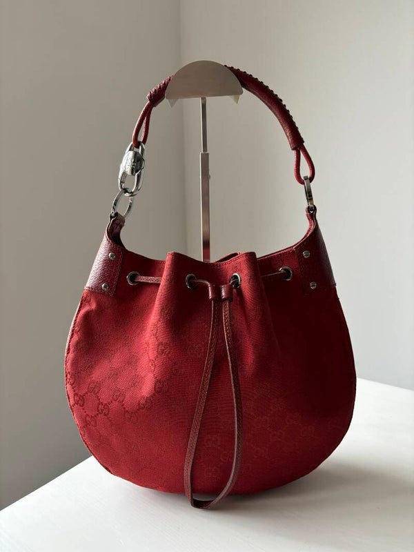 Gucci monogram hobo