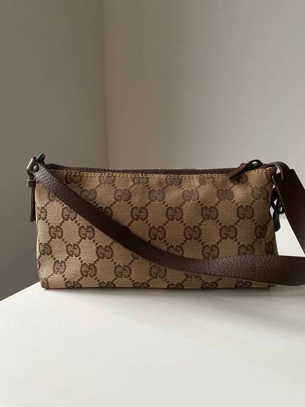 Gucci monogram pochette