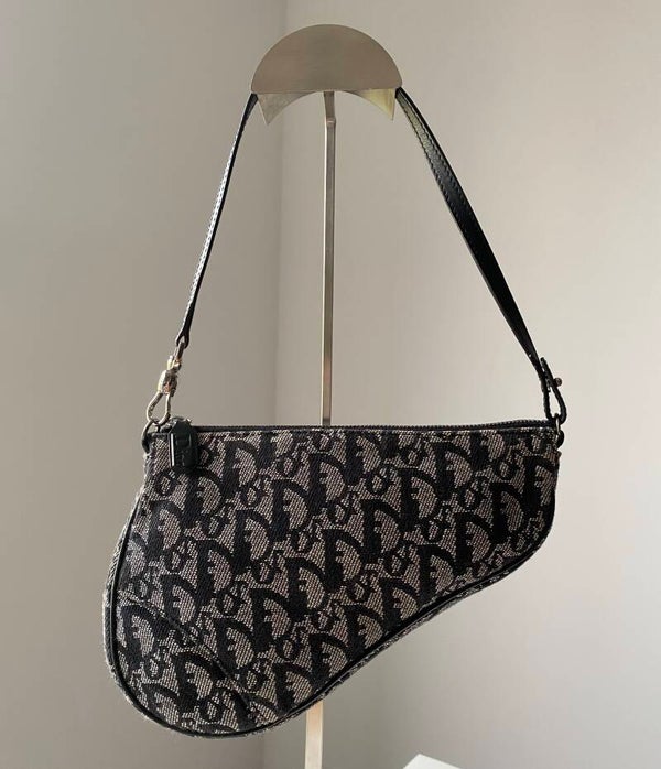 Dior monogram saddle