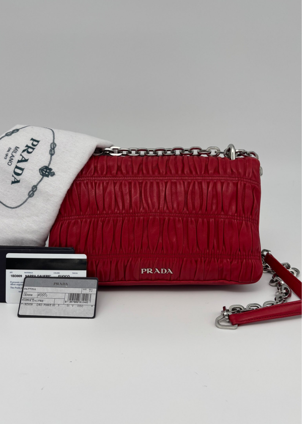 Prada Nappa Gaufre flap