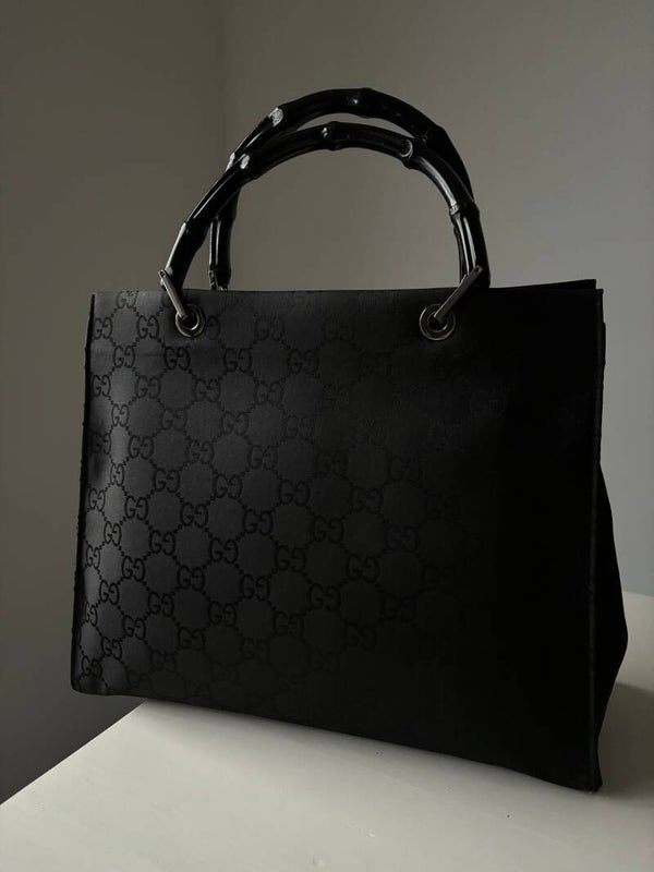 Gucci bamboo tote