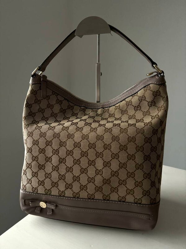 Gucci monogram hobo