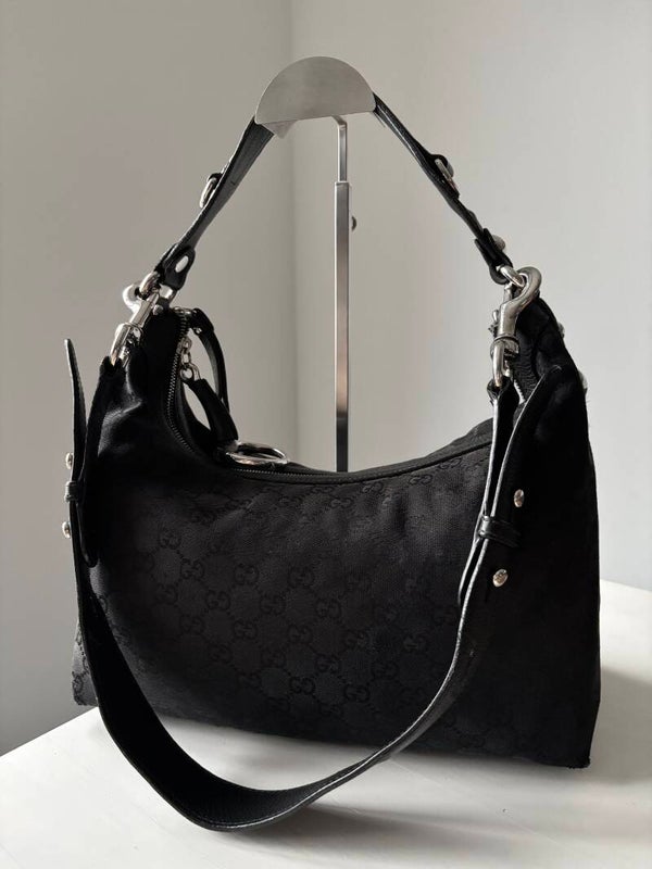 Gucci monogram hobo