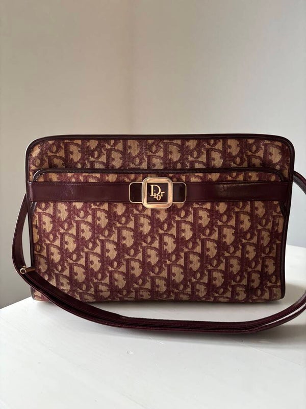 Dior monogram schoudertas