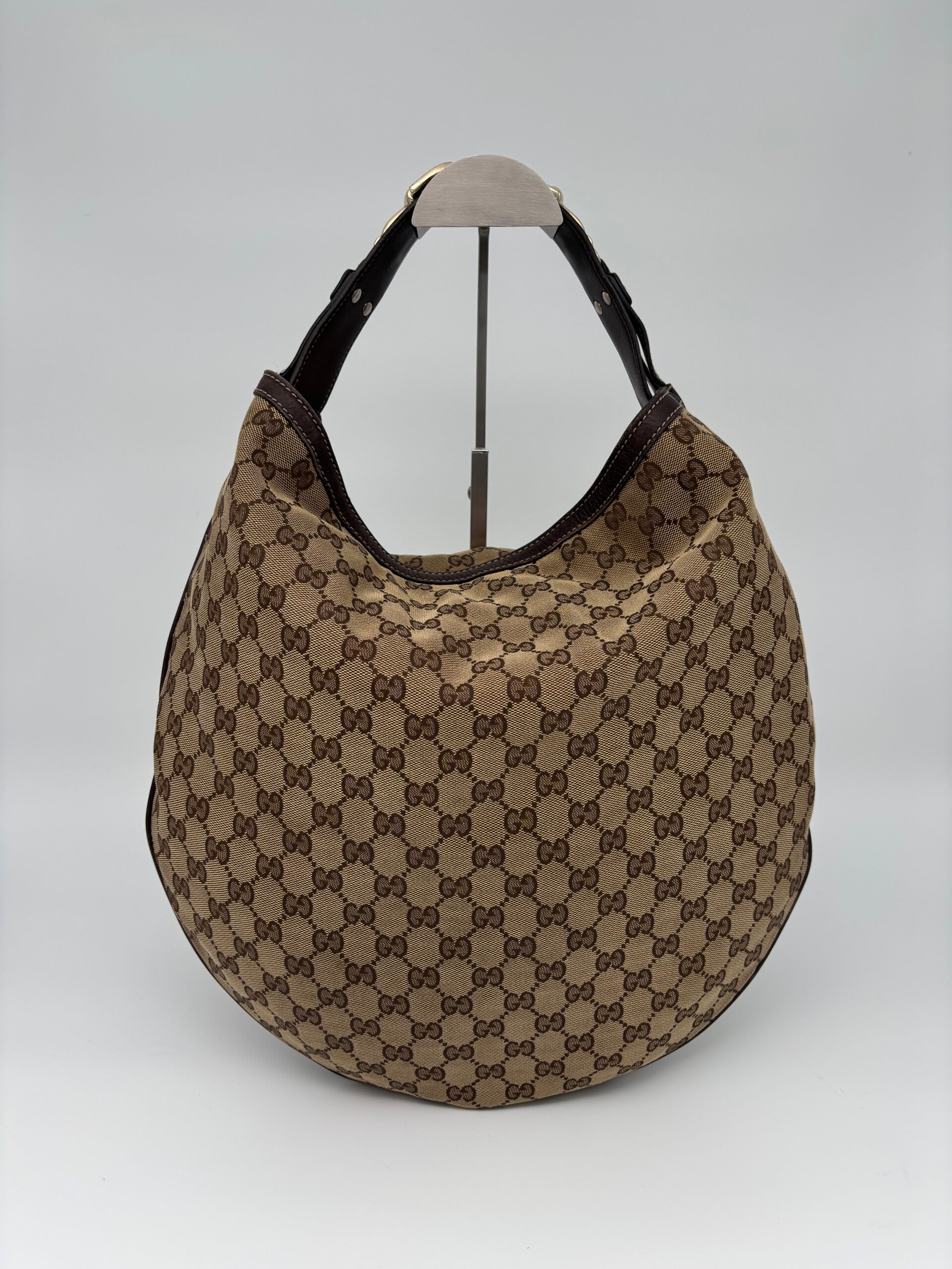 Gucci monogram hobo