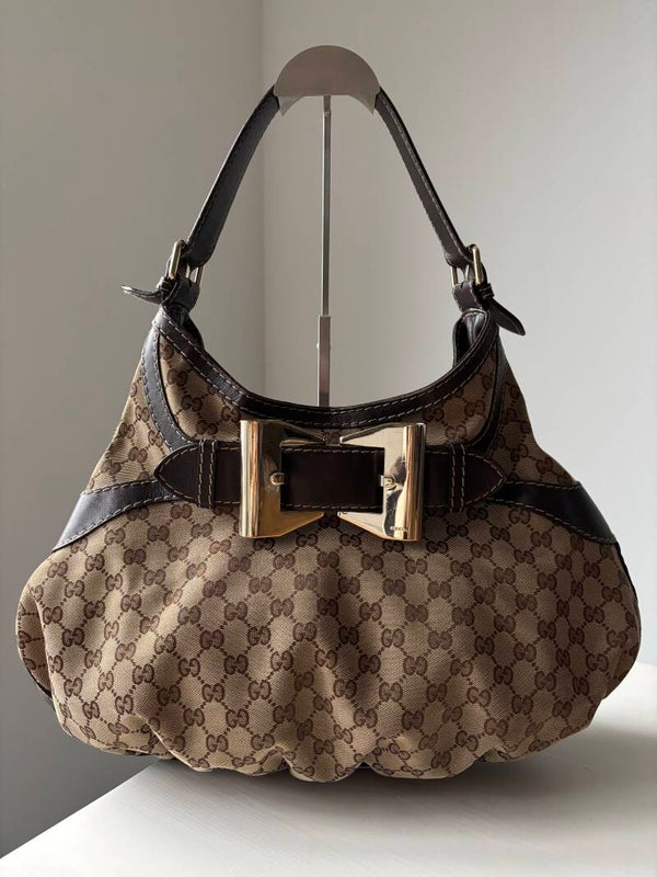 Gucci monogram hobo