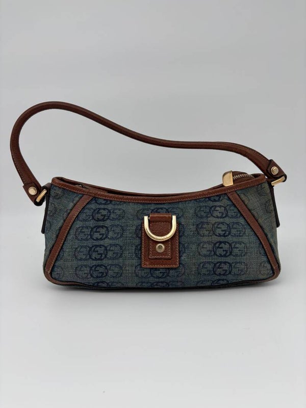 Gucci denim pochette