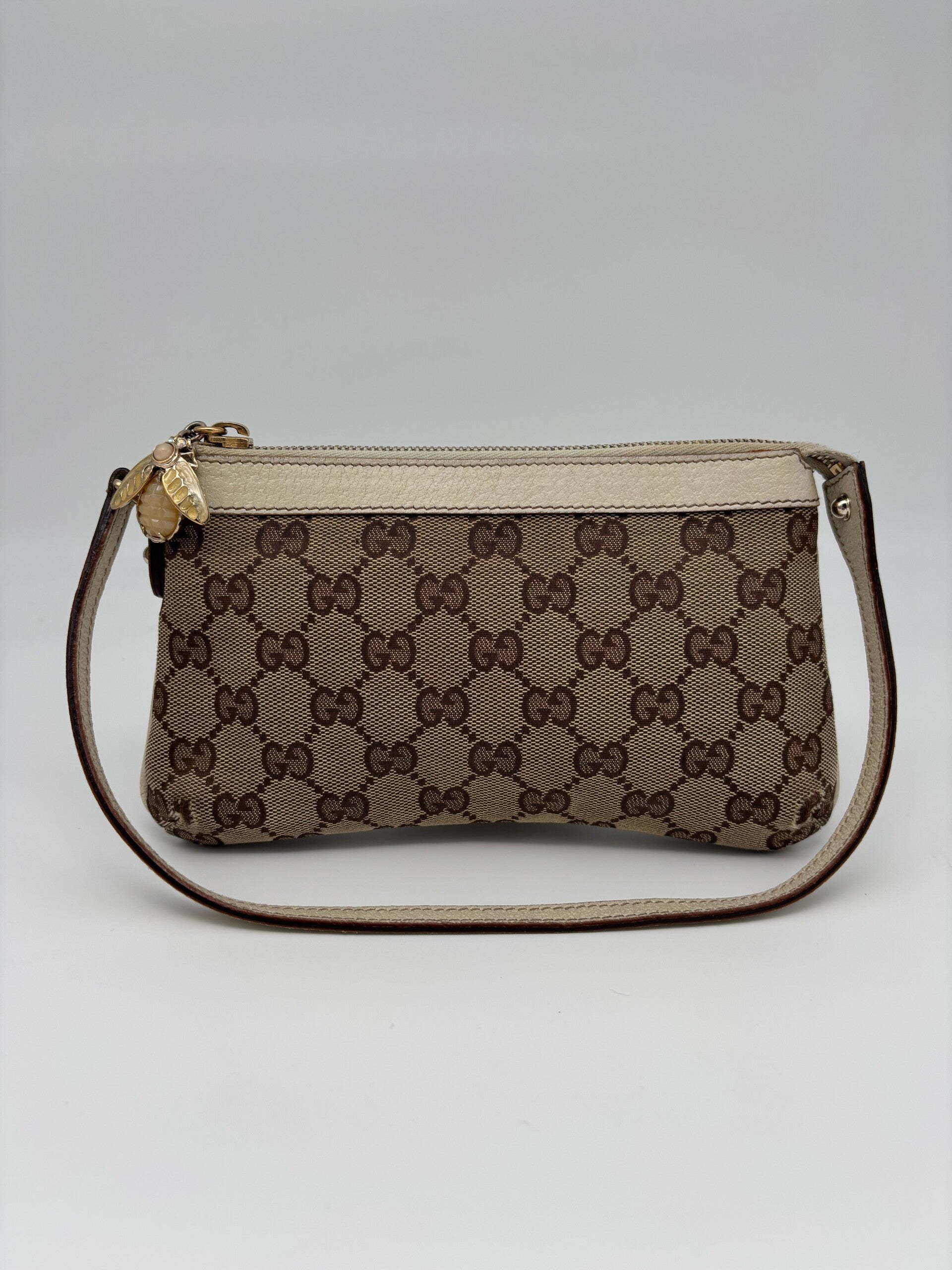 Gucci monogram pochette