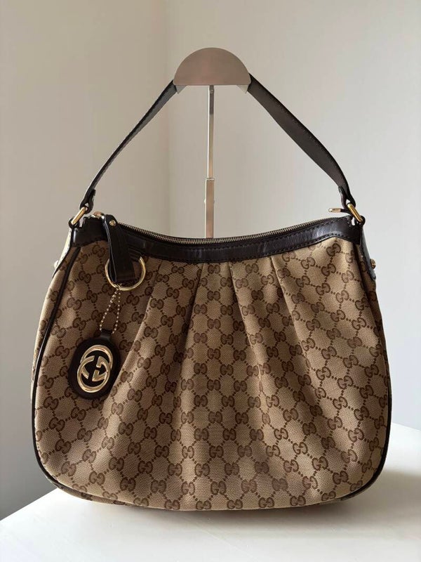 Gucci monogram Sukey hobo