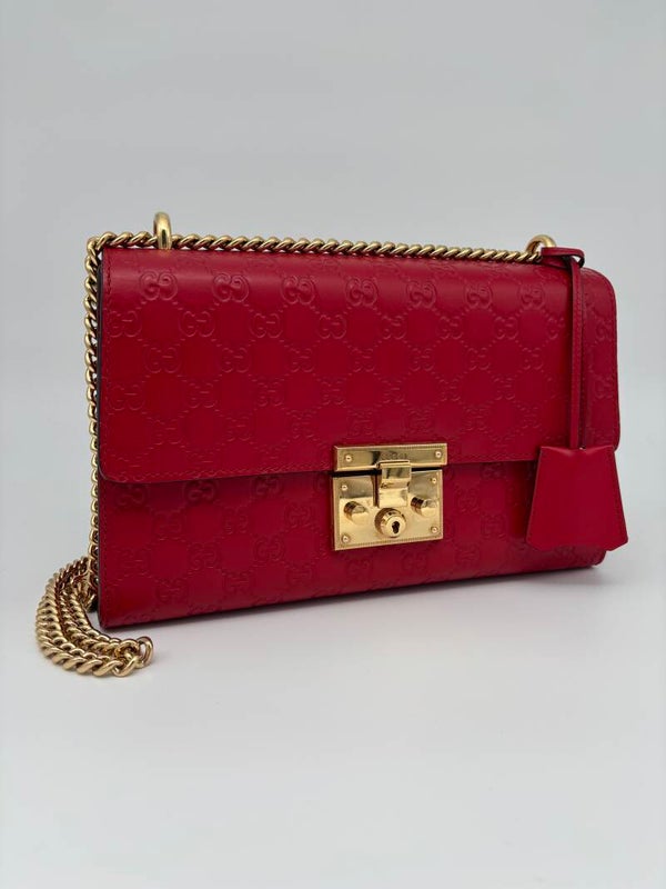 Gucci guccissima padlock