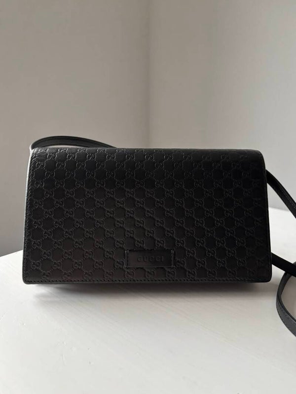 Gucci microguccissima crossbody