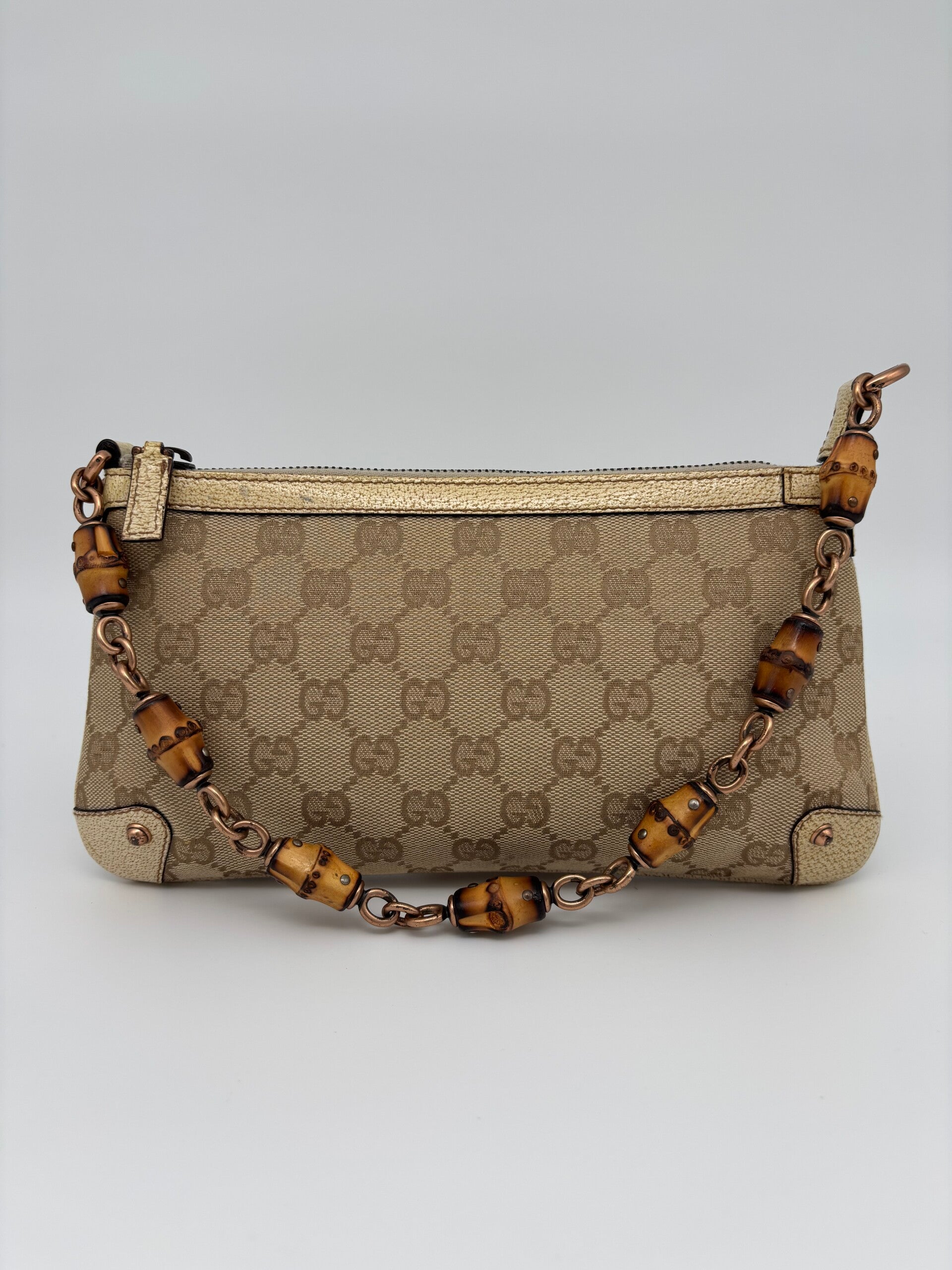 Gucci monogram pochette