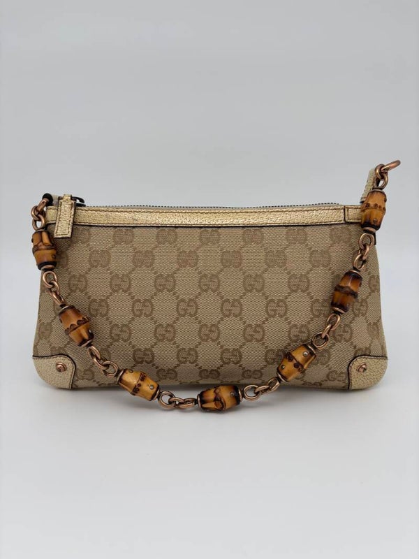 Gucci monogram pochette