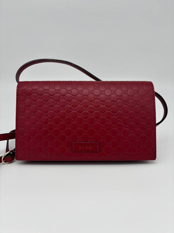 Gucci microguccissima crossbody