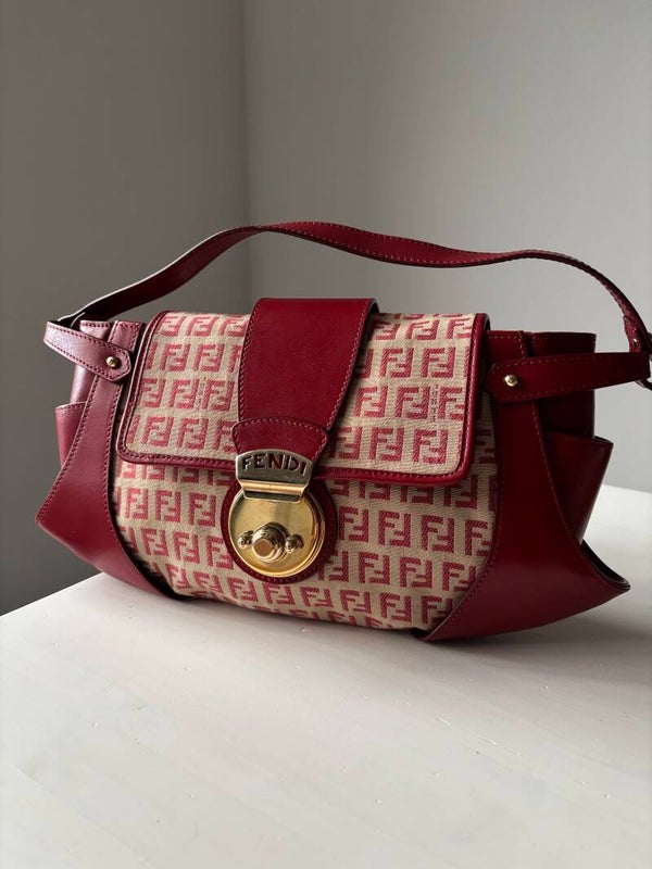 Fendi monogram schoudertas