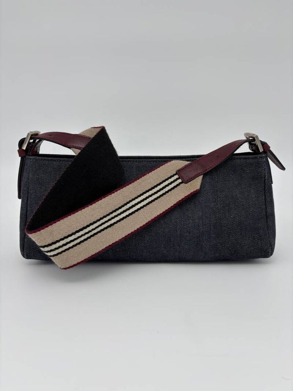 Burberry denim schoudertas