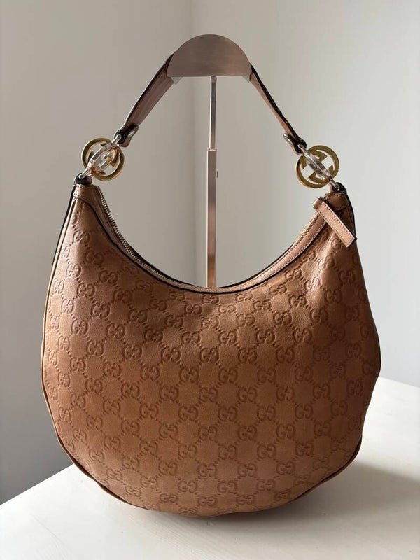 Gucci guccissima twins hobo