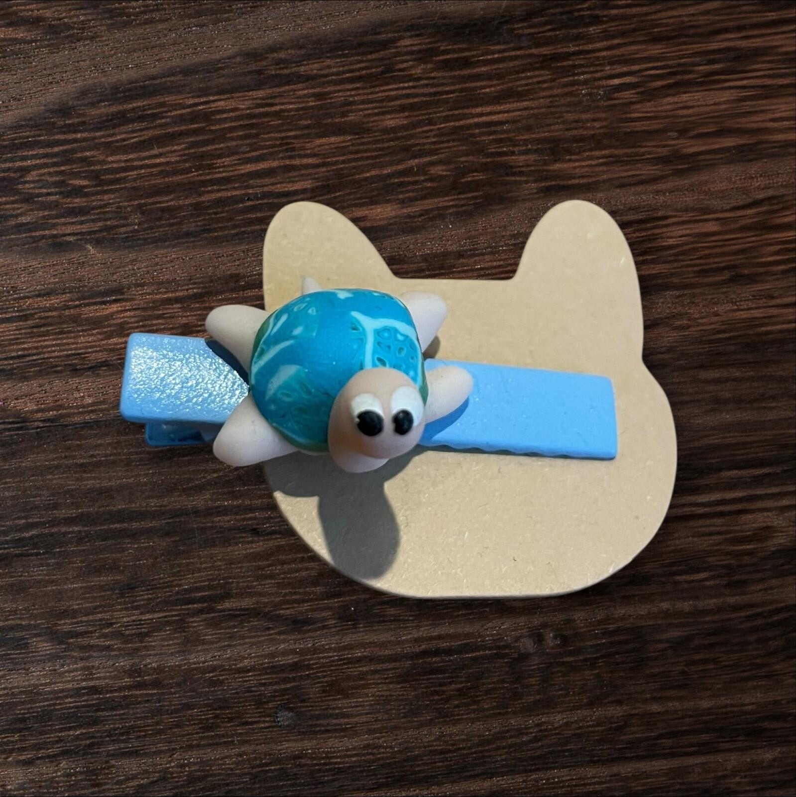 Haarspange mit Schildkröte