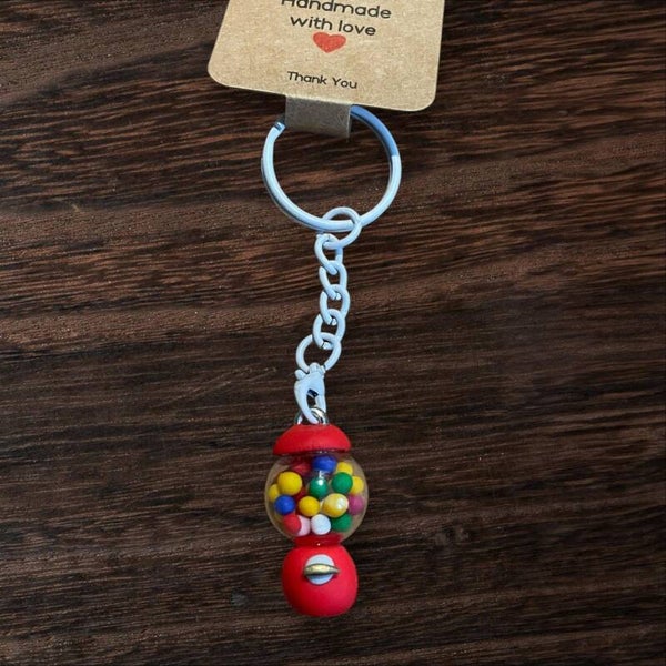 Schlüsselanhänger Retro Kaugummiautomat