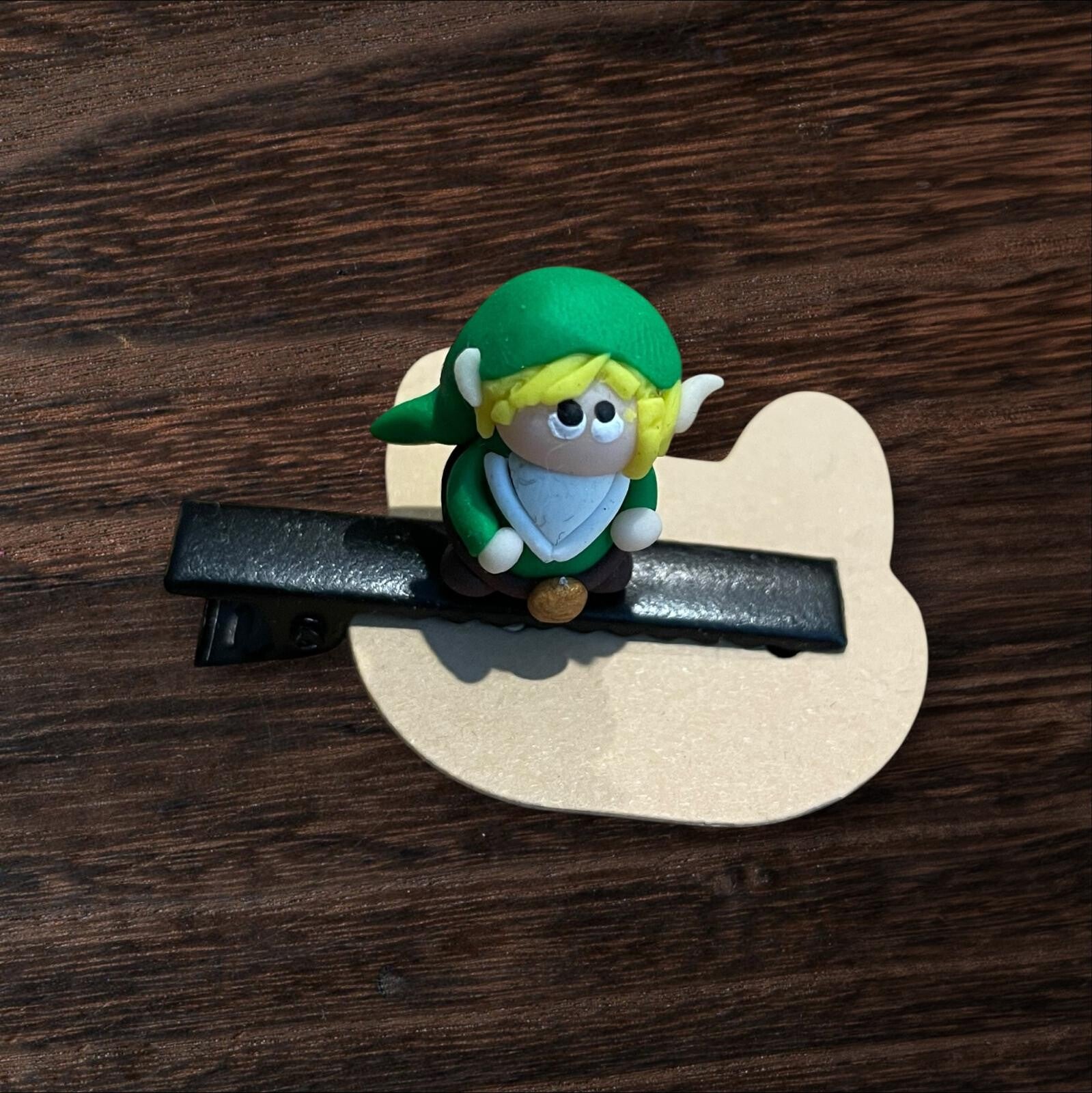 Haarspange mit Link von Zelda